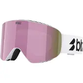 Bliz Flow Ski Goggles Blanc Smoke Pink/CAT3