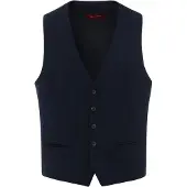 Thomas Goodwin Gilet de costume '2842-20039' bleu foncé
