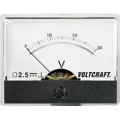 Voltcraft AM-60X46/30V/DC Einbau-Messgerät AM-60X46/60V/DC 30 V Drehspule (AM-60X46/30V/DC)