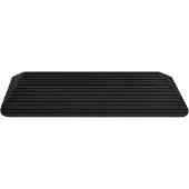 vidaXL Rampe de seuil 110x41x5 cm Caoutchouc
