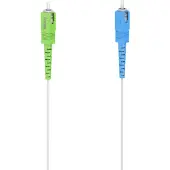 Hama Câble réseau fibre optique, fiche SC/APC - fiche SC/UPC, 10 Gbit/s, 6m