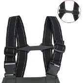vidaXL Cuissardes avec bottes vert foncé taille 46