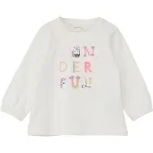 s.Oliver T-Shirt mélange de couleurs / blanc