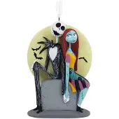 Hallmark Ornement Jack & Sally sur la lune Résine 8,5 cm