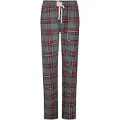 Happy Shorts Pantalon de pyjama 'Christmas' azur / gris / émeraude / rouge