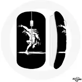MANIACASE Souris - Sambo - Sport - Sans Fil - Compatible Mac et PC - Clé USB wifi incluse