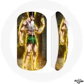 MANIACASE Souris sans fil - Gon Freecss - Hunter x Hunter - Jaune - Clé USB WiFi incluse - Compatible Mac et PC