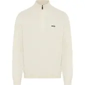 BOSS Pull-over 'Momentum' blanc cassé