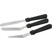 Kitchencraft Coffret De Couteaux à Peindre Acier Inoxydable 3 Unités