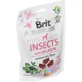 Brit Care Dog Functional Snack Insect 3x200 g friandises à base d'insectes et de saumon