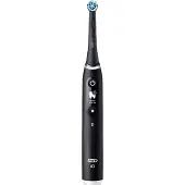 Oral-B | Elektryczna szczoteczka do zbów | Seria iO6 | Akumulatorowa | Dla dorosych | Liczba gówek szczoteczki w zestawie 1 | Liczba trybów szczotkowania zbów 5 | Czarny Onyks