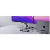 Alogic Blaze Thunderbolt 4 Dual 4K Docking Station Space Gray