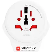 Skross World To Europe + Usb Adaptateur