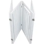 Trixie - Barrière pour chien avec porte 4-pièces