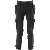 Mascot Advanced 17031 Hanging Pockets Big Work Pants Noir 54 / 32