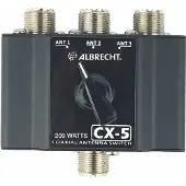 Albrecht Commutateur d'antenne CX-5 Commutateur d'antenne 3 voies 7402