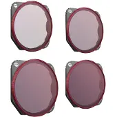 PGYtech Set Of 4 Filters Tech Nd-pl 8/16/32/64 For Dji Mavic 3/mavic 3 Cine P-26a-034 Noir