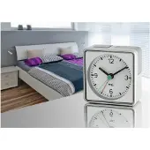 TFA-Dostmann 60.1013.54 Push Electronic Alarm Clock Blanc One Size / EU Plug 220V