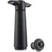 VacuVin Vacu vin 0854460 pompe + bouchon noir/gris