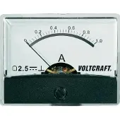 Voltcraft AM-60X46/1A/DC Appareil de mesure encastrable AM-60X46/1A/DC 1 A bobine mobile (AM-60X46/1A/DC)