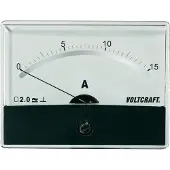 Voltcraft AM-86X65/15A/DC Einbau-Messgerät AM-86X65/15A/DC 15 A Drehspule (AM-86X65/15A/DC)