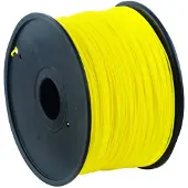 Gembird Filamentcassette PLA gelb 1.75mm 1kg schmale Spule