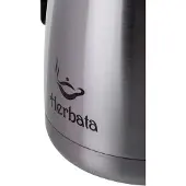 Promise Tisch-Thermoskanne TMH-15BK Kaffee 1,5 L Silber