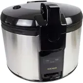 Cuckoo SR-4600 Cuiseur à riz gastro professionnel de restaurant en acier inoxydable 4600ml, 26 pers, fonction maintien au chaud