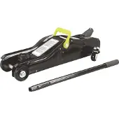 HP Autozubehör Cric de voiture de manoeuvre 2t (2000 kg, 8.50 - 33 cm)