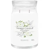 Yankee candle White Gardenia bougie parfumée Signature 567 g