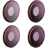 PGYtech Nd-pl Set Osmo Action 3 Action Camera Filter Noir