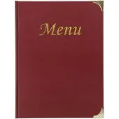 Securit Speisekarten-Mappe BASIC, DIN A4, weinrot