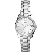 Fossil Montre à affichage analogique 'Scarlette' argent