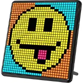 Divoom Pixoomaxblack (9.60", 32 x 31 pixels), Cadre numérique, Noir