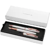 Pelikan Noble Jazz Ballpoint Pen+fountain Pen Set Blanc Enfants