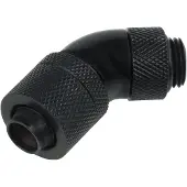 Alphacool HF 13/10 Manchon à visser pivotant à 45, Raccord, Noir