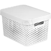 Curver INFINITY 17 l conteneur ajouré avec couvercle blanc