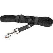 JULIUS K-9 Rubberized Dog Leash 20 Mm Noir 20 mm x 5 m