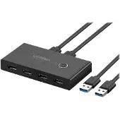 UGREEN Switch Box 30768B, Usb 3.0 (Noir)