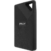 PNY RP60 SSD externe 1 To USB-C 3.2 Gen 2 Noir Vitesse de lecture 2000 Mo/s