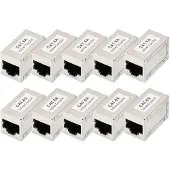 Digitus DN-93905-10 Adaptateur modulaire Cat.6A, blindé, set de 10