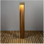 Konstsmide Éclairage de chemin Rho Brun rouille