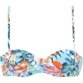 Venice beach Hauts de bikini bleu / bleu clair / vert foncé / orange