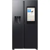 Samsung RS90F67BEFEF Réfrigérateur-congélateur side-by-side, AI Réfrigérateur avec compartiment congélation