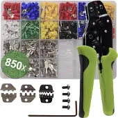 Quadrios 22T014 22T014 Jeu de pinces à sertir pour embouts de 0,25 à 6mm².