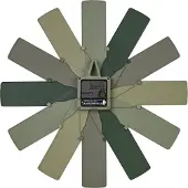 TFA-Dostmann TFA Clock in the box vert Horloge murale