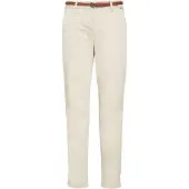 Comma Pantalon chino crème / marron châtaigne