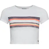 Superdry T-shirt jaune / gris clair / violet / orange / noir