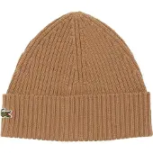 Lacoste Bonnet Côtelé | One Size | Marron