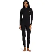 Billabong Foil Gbs 5/4 Mm Woman Long Sleeve Back Zip Neoprene Suit Noir L Femme